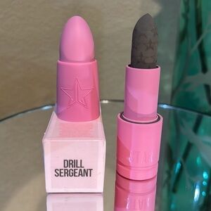 Jeffree Star Velvet Trap Lipstick, NEW IN BOX! Color is Drill Sergeant.